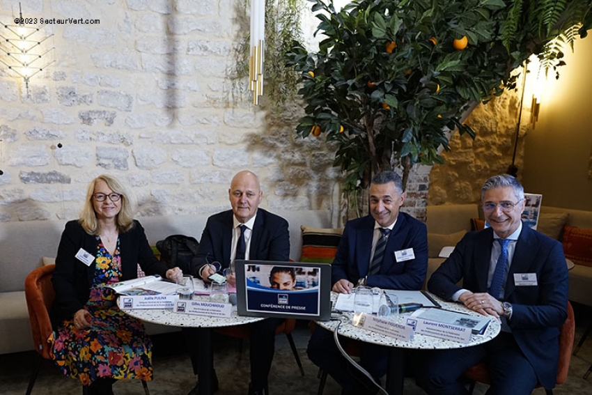 FPP : Joëlle PULINX, Déléguée Générale - Gilles MOUCHIROUD, Vice-Président - Stéphane FIGUEROA, Président - Laurent MONTSERRAT, Administrateur