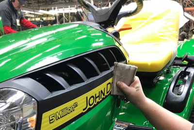 JOHN DEERE : 5 millionième tondeuse autoportée produite à Greenville en février 2019